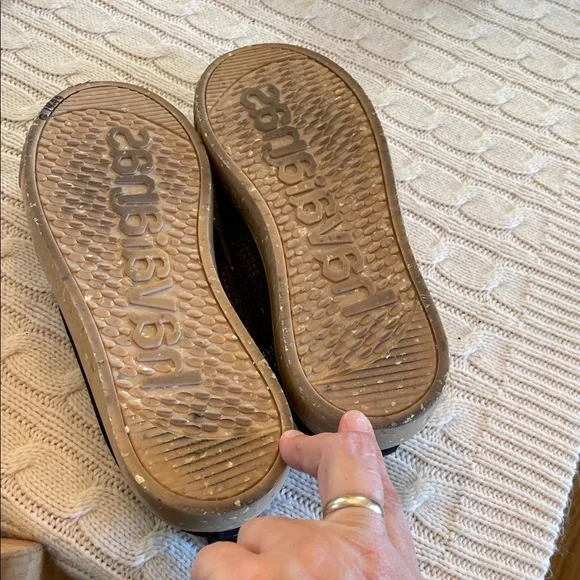 Women’s 8.5 Calcado Havaianas TNS Mix mesh flat sneakers polka dot black white - Picture 10 of 10